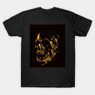 Golden skull T-Shirt